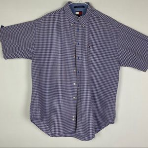 Tommy Hilfiger short sleeve button up XL‎